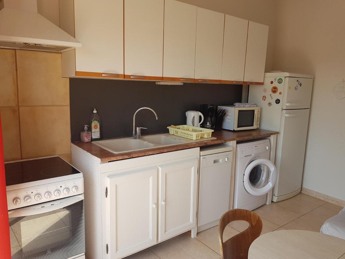 Joli Appartement, Terrasse Plein Sud Roquebrun Luaran gambar