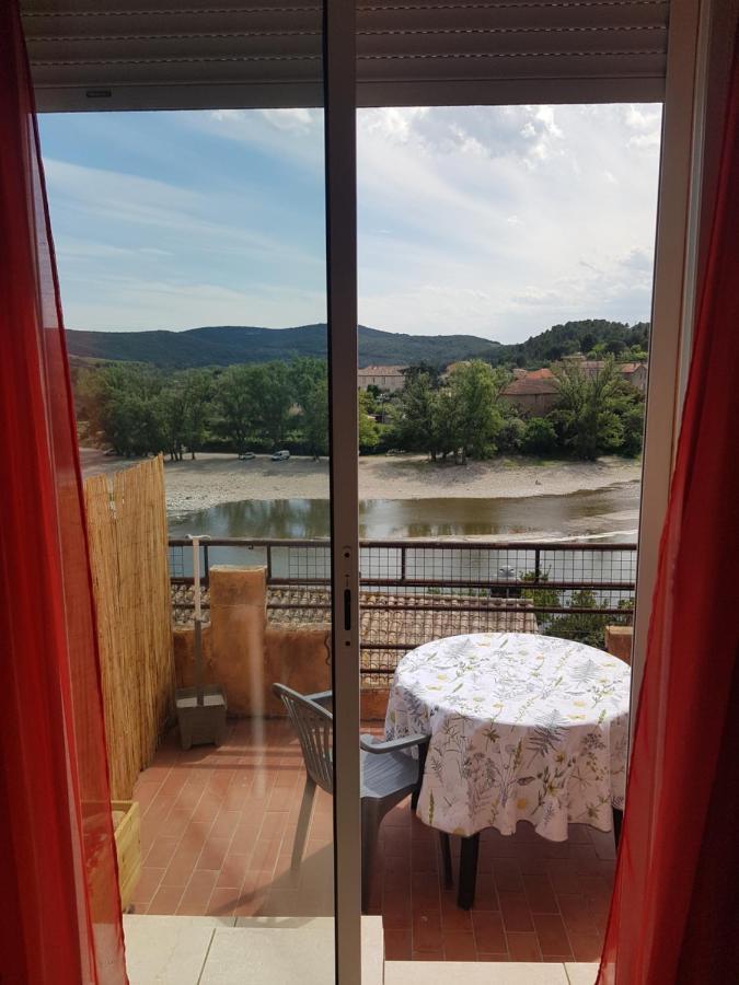 Joli Appartement, Terrasse Plein Sud Roquebrun Luaran gambar